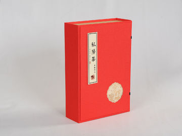 古典的で赤い折るボール紙のギフト用の箱の高力長いワーキング・ライフ