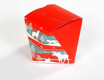 美しい出現のフラット パックのクリスマスのギフト用の箱のフル カラーの印刷