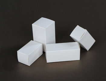 アイボリー カード ペーパー白いキャンデー箱CMYKのオフセット印刷のカスタマイズされた設計