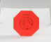 丈夫な耐久の堅いボール紙のギフト用の箱の赤く黄色いフル カラーの印刷