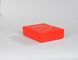 赤い折るボール紙のギフト用の箱の長方形の磁気閉鎖のギフト用の箱